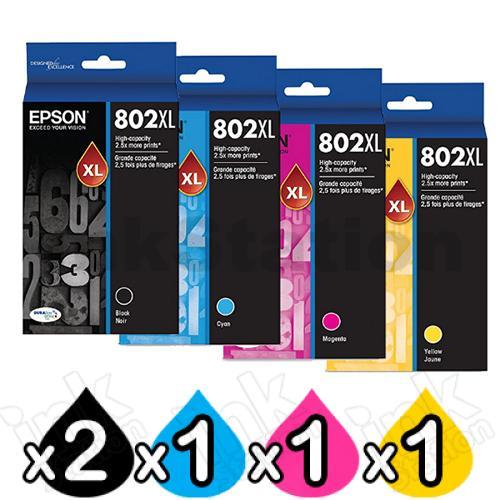 Epson Sets Of Pack Xl C T C T Genuine High Yield