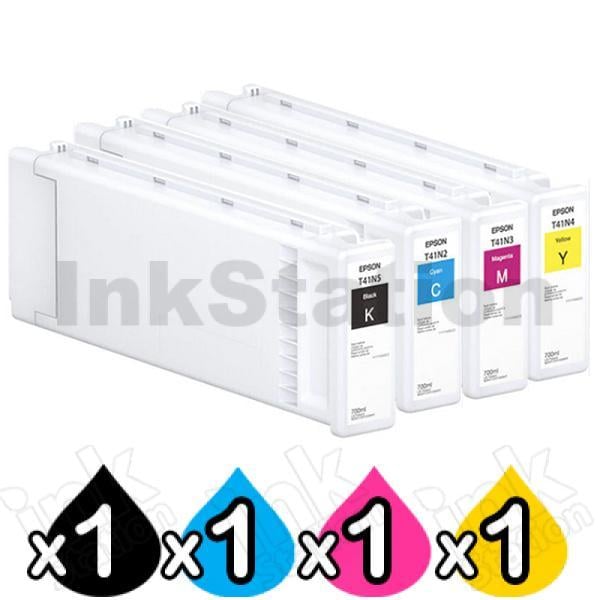 Epson 4 Pack UltraChrome XD2 Genuine 700ML Ink Cartridge Combo