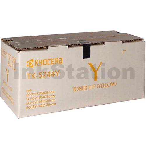 Kyocera 4 Pack Non Genuine Alternative For TK 5244 Toner Combo Suitable