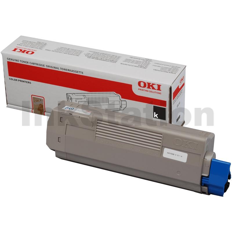 Oki Genuine C C C Black High Yield Toner Cartridge