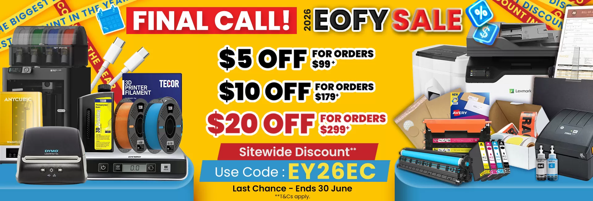 EOFY sale 2026