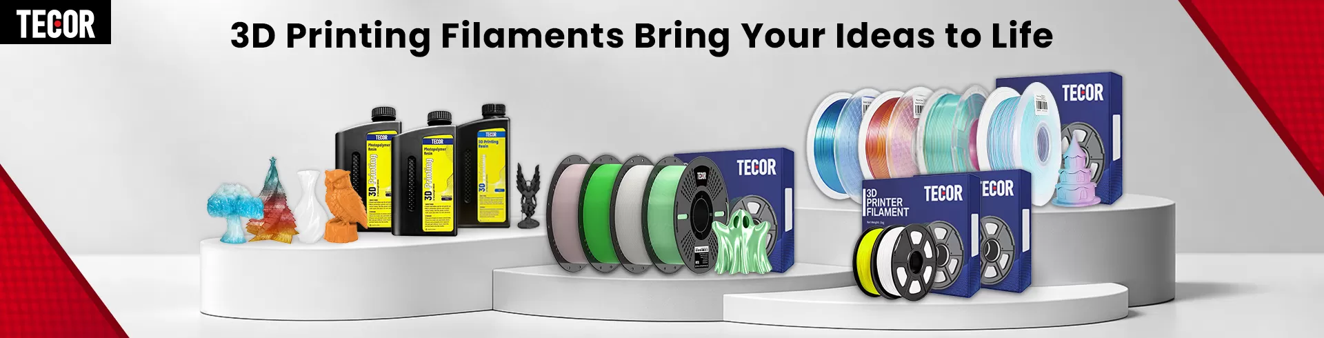 TECOR 3D Printing Filaments