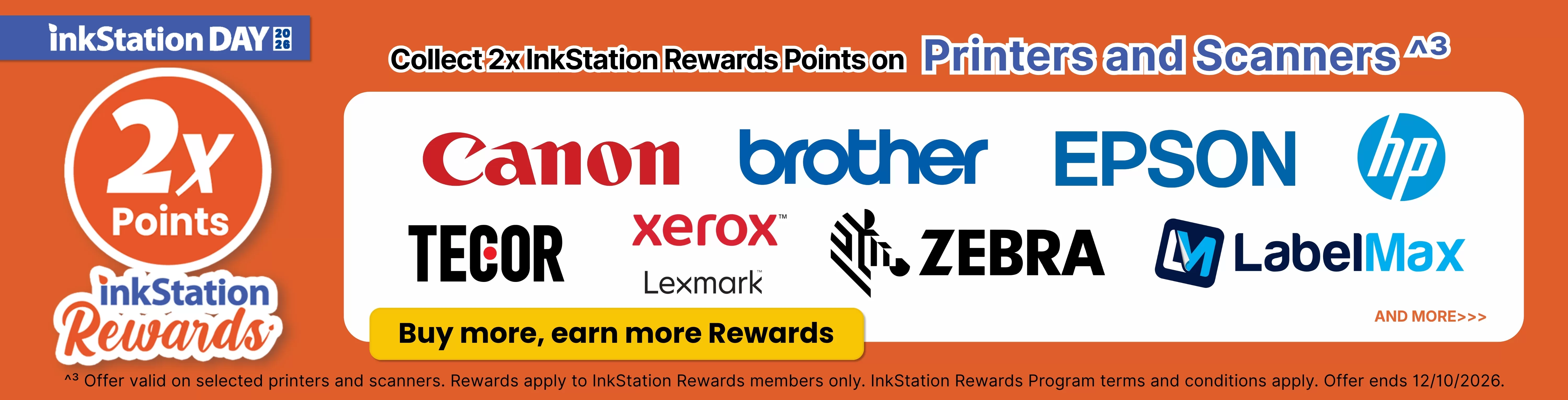 Double Rewards Points
