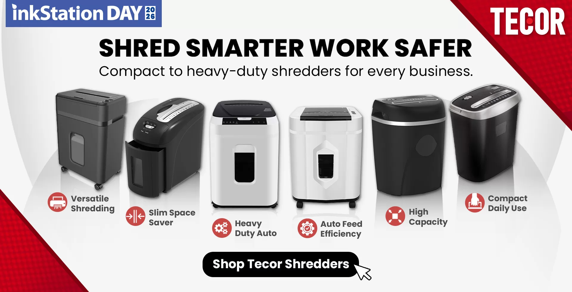 TECOR Shredders