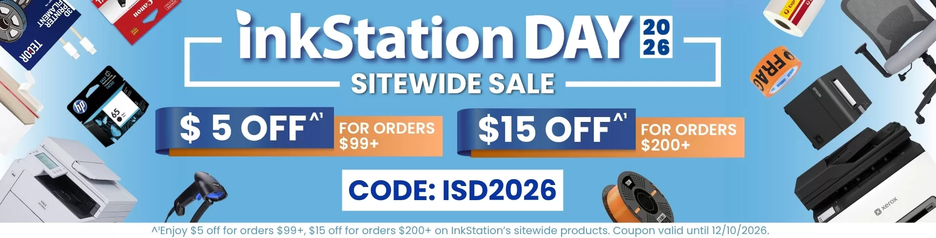 InkStation Day Promotion Office Supplies