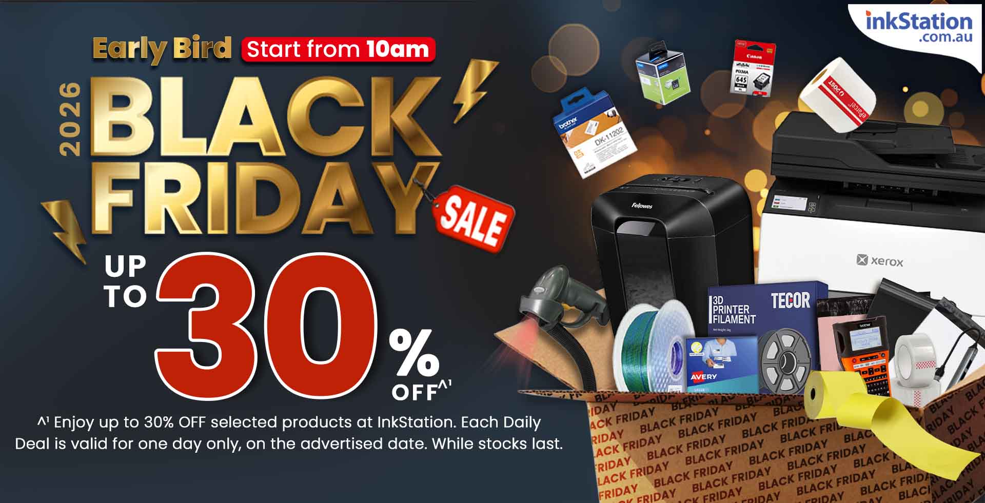 Black Friday Early Bird: 10 Exclusive Daily Deals – New Deals at 10am Daily | Shop Now >