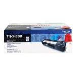 Genuine Brother TN-348BK Black Toner Cartridge - 6,000 pages
