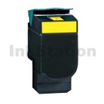 Lexmark (C540H1YG) Compatible C540 / C543 / C544 / C546 / X543 / X544 / X546 Yellow HY Toner - 2,000 pages