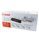 1 x Canon FX-3 Black Genuine Toner Cartridge - 2,700 pages