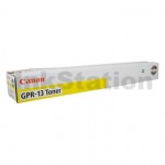 1 x Canon TG-23Y (GPR-13) Yellow Genuine Toner Cartridge - 7,700 pages