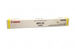 Canon TG-52Y (GPR-36) Genuine Yellow Toner - 15,000 pages