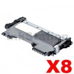 8 x Brother TN-2250 Compatible Toner - 2,600 pages