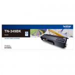 Genuine Brother TN-349BK Black Toner Cartridge - 6,000 pages