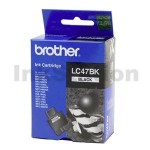 Genuine Brother LC-47BK Black Ink Cartridge - 500 pages