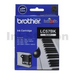 Genuine Brother LC-57BK Black Ink Cartridge - 500 pages