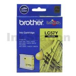 Genuine Brother LC-57Y Yellow Ink Cartridge - 400 pages