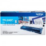 Brother TN-240C Genuine Cyan Toner Cartridge - 1,400 pages