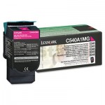 Lexmark (C540A1MG) Genuine C540 / C543 / C544 / C546 / X543 / X544 / X546 Magenta Toner Cartridge - 1,000 pages
