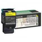 Lexmark (C540A1YG) Genuine C540 / C543 / C544 / C546 / X543 / X544 / X546 Yellow Toner Cartridge - 1,000 pages