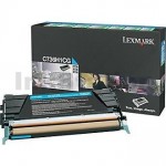 Lexmark (C736H1CG) Genuine C736 / X736 / X738 Cyan High Yield Toner Cartridge - 10,000 pages