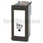 1 x HP 74XL Compatible Black High Yield Inkjet Cartridge CB336WA - 750 Pages