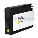 HP 955XL Compatible Yellow High Yield Inkjet Cartridge L0S69AA - 1,600 Pages