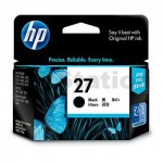 HP 27 Genuine Black Inkjet Cartridge C8727AA