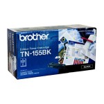 Brother TN-155BK Genuine Black Toner Cartridge - 5,000 pages (TN155 is High Capacity Version of TN150)