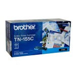 Brother TN-155C Genuine Cyan Toner Cartridge - 4,000 pages (TN155 is High Capacity Version of TN150)