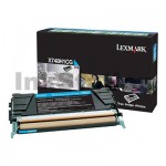 Lexmark (X748H1CG) Genuine X746/X748 HY Cyan Toner - 10,000 pages
