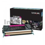 Lexmark (X748H1MG) Genuine X746/X748 HY Magenta Toner - 10,000 pages