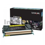 Lexmark (X748H1YG) Genuine X746/X748 HY Yellow Toner - 10,000 pages