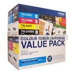 Value Pack - Brother TN-240CL4PK Genuine Toner [1BK,1C,1M,1Y]