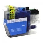 Compatible Brother LC-3329XLC High Yield Cyan Ink Cartridge - 1,500 pages