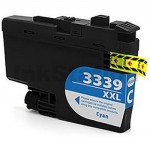 Brother LC-3339XLC Compatible High Yield Cyan Ink Cartridge - 5,000 pages