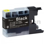 Brother LC73/LC77XLBK Compatible Black High Yield Ink Cartridge - 1,200 pages