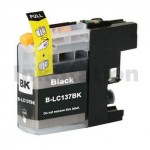 Compatible Brother LC-137XLBK Black Ink Cartridge - 1,200 Pages