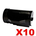 10 x Compatible Fuji Xerox DocuPrint M355df, P355d Black High Yield Toner - 10,000 pages (CT201938)
