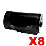 8 x Compatible Fuji Xerox DocuPrint M355df, P355d Black High Yield Toner - 10,000 pages (CT201938)
