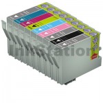 9-Pack Epson Compatible T0591-T0599 Ink Cartridges [1BK,1C,1M,1Y,1LC,1LM,1LBK,1MBK,1LLBK]