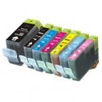 Any 15 x Canon PGI-5BK, CLI-8BK/C/M/Y/PC/PM/G/R Compatible Inkjet Combo(with Chip)