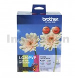 Genuine Brother LC-39PVP Photo Value Pack [BK+C+M+Y+Photo Paper]