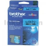 Genuine Brother LC-67C Cyan Ink Cartridge - 325 pages