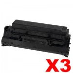 3 x Lexmark 13T0101 Compatible Black Laser Toner Cartridge