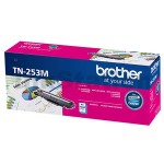 Brother TN-253M Genuine Magenta Toner Cartridge - 1,300 pages
