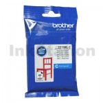 Genuine Brother LC-3319XLC High Yield Cyan Ink Cartridge - 1,500 pages