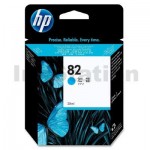 HP 82 Genuine Cyan Inkjet Cartridge CH566A - 28ML