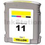 HP 11 Compatible Yellow Inkjet Cartridge C4838AA - 1,830 Pages