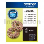 Genuine Brother LC-233BK Black Ink Cartridge - 550 pages