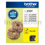 Genuine Brother LC-233Y Yellow Ink Cartridge - 550 pages